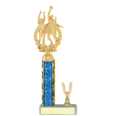 Trophies - #C-Style Volleyball Male Double Action Laurel